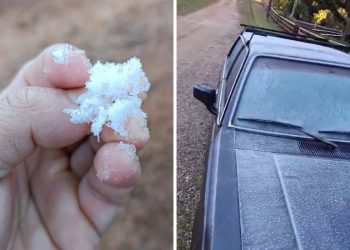 Vídeo: Com segunda menor temperatura do ano, Campos do Jordão (SP) registra geada