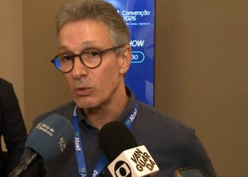 Em agenda no interior de SP, Zema diz que apoiará candidato com bandeira 'anti-PT' em segundo turno